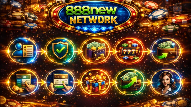 8 Bước cá cược tại nhà cái 888NEW