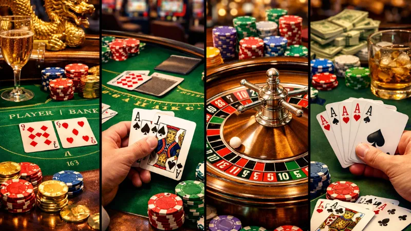 Top 4 Trò Chơi Casino 888new